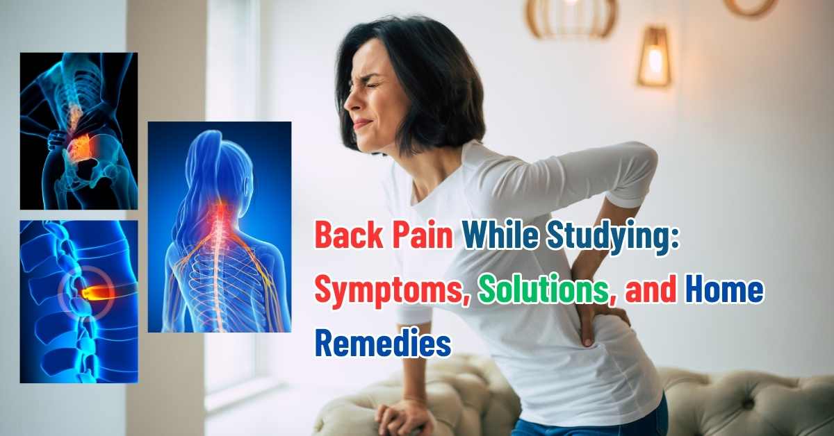 Lower Back Pain While Studying: Symptoms, Solutions, and Home Remedies ...