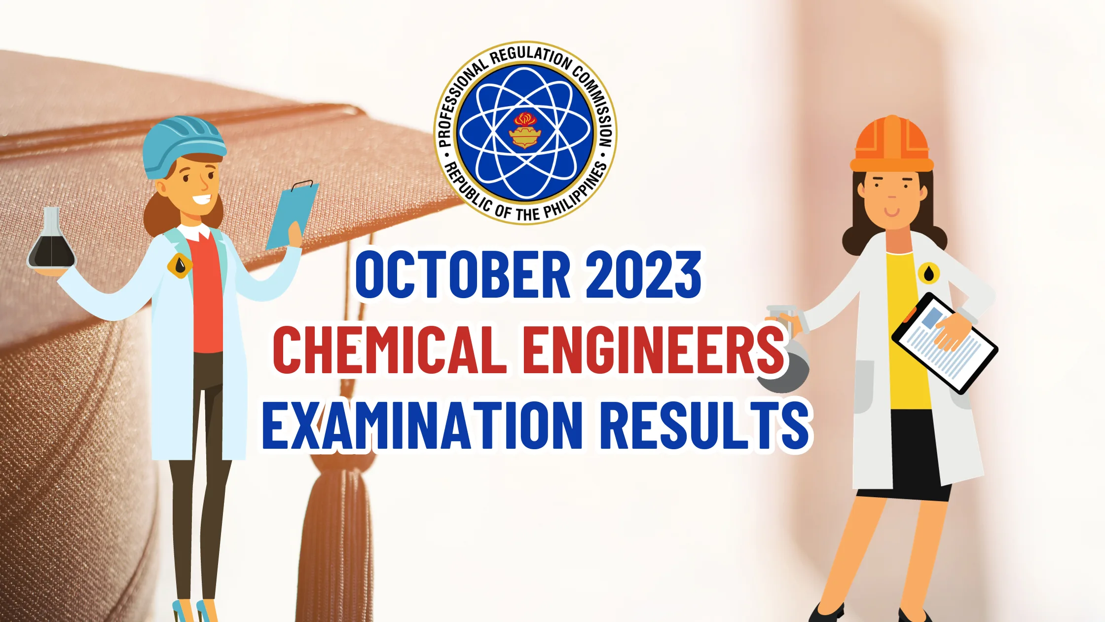 October 2023 Chemical Engineers Licensure Examination Results