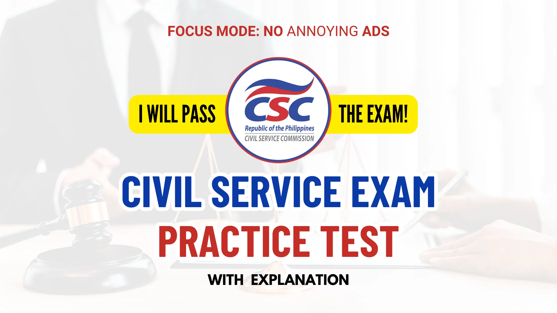 Civil Service Exam Practice Test 2024 Mock Up Exam