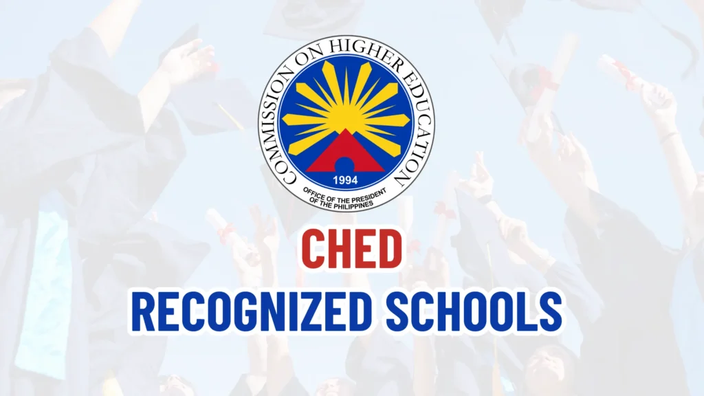 CHED ACCREDITED SCHOOLS